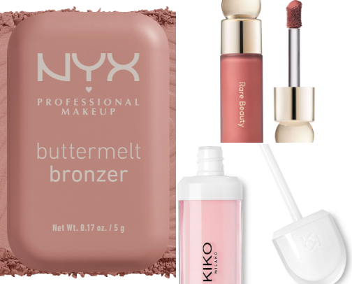 Must have make-up products for “clean girl” look 🤍✨🌫️ cover photo collage