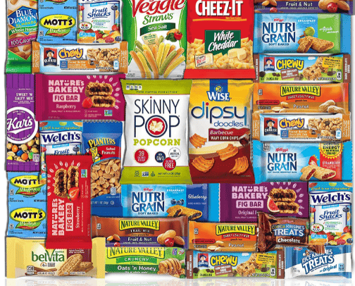 Snacks ! cover photo collage