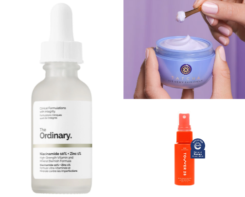 Skincare basics cover photo collage