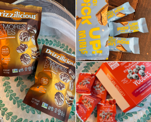 Snacks 😋  🍫 🍉 🍿 cover photo collage