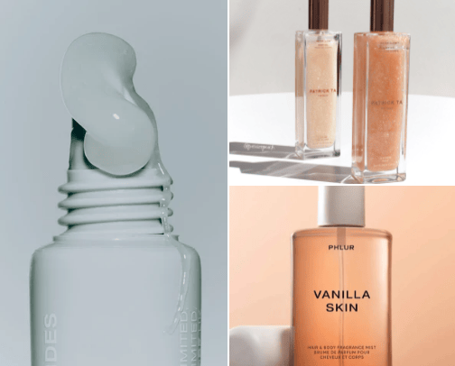 Summer favs - skincare 🐚🧴 cover photo collage