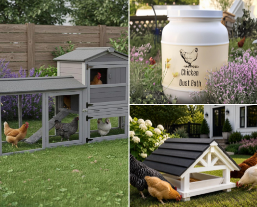 Homesteading Backyard Guide: Chickens, Ducks & Guineas cover photo collage