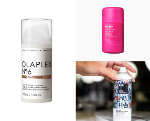 Favorite Hair styling Products cover photo collage