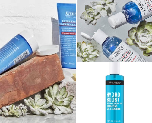 Skincare for girls with oily skin cover photo collage