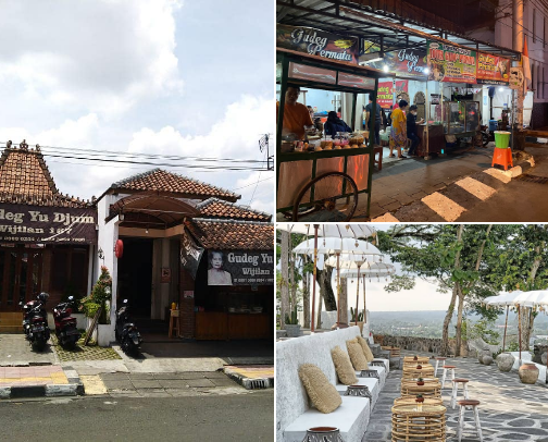 14 Best Culinary Paradises in Yogyakarta: From Legendary Gudeg to Aesthetic Cafes cover photo collage