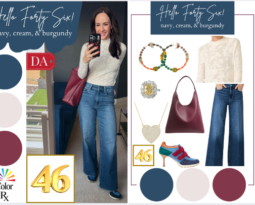 Hello Forty Six! cover photo collage