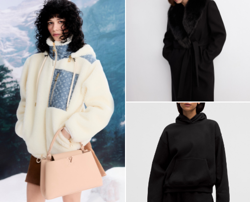 Winter fashion finds cover photo collage