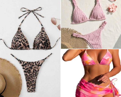 Summer bikini🌊✨ cover photo collage