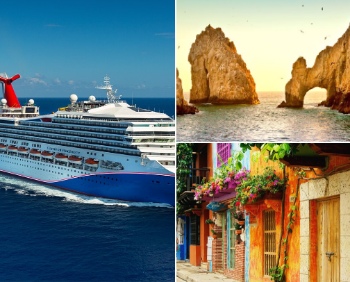Fun and exciting Cruise destinations and other places to visit in US. cover photo collage