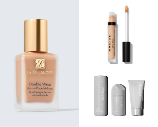 glowy makeup routine💄💅 cover photo collage