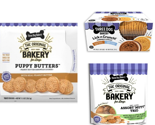 Three Dog Bakery Favs 🐾🍪 cover photo collage