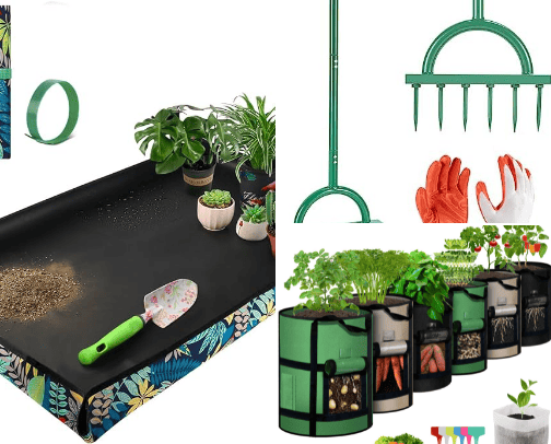 Gardening cover photo collage