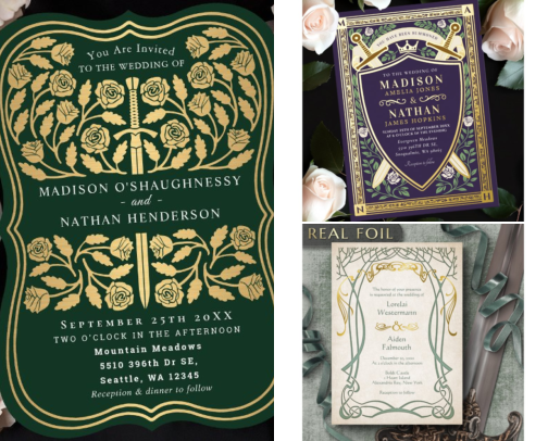 Fantasy Weddings cover photo collage