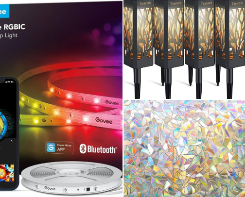 Amazon Home products cover photo collage