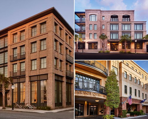 Places I'd Love to Stay in Downtown Charleston cover photo collage