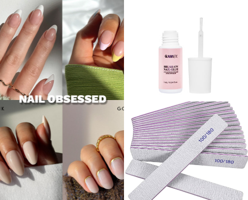 Nail Lady on a Budget (plus tips) cover photo collage