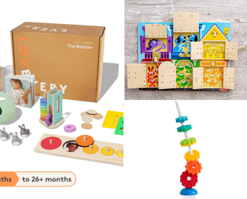 Montessori Toys That Encourage Independent Play cover photo collage