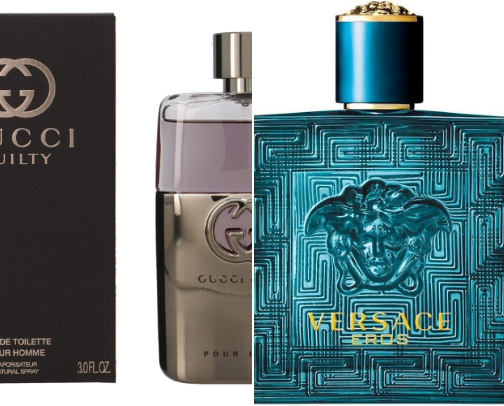 Fragrances for him cover photo collage