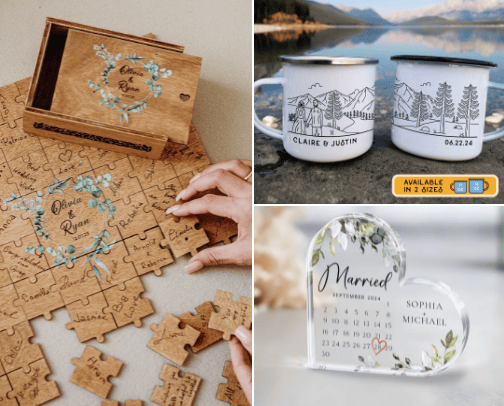 WEDDING GIFT cover photo collage