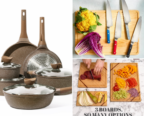 Brave Mama’s Kitchen Must-Haves: Cook, Create & Conquer 🍳✨” cover photo collage