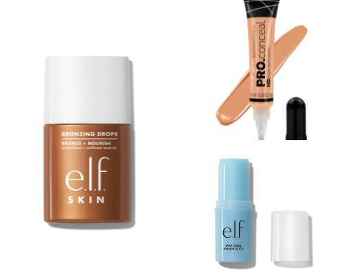 Mom on the Glow: Budget Beauty That Works Overtime cover photo collage