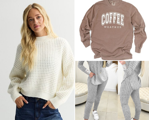 Fall clothes for the baddies  🍂🍁 cover photo collage