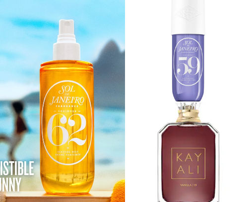 Favorite perfumes cover photo collage