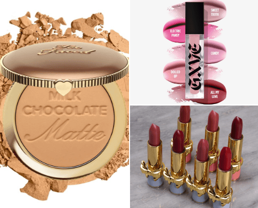 Makeup goodies cover photo collage
