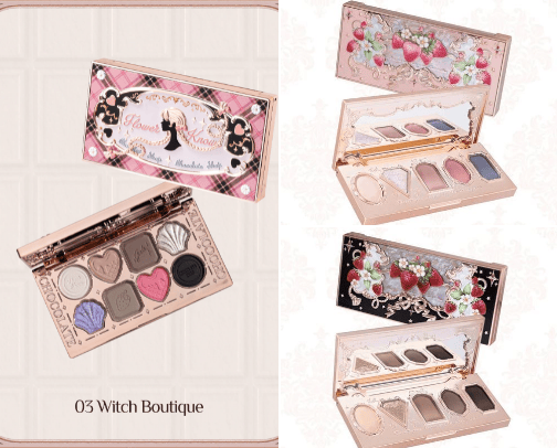 11 Flower Knows Ethereal Eyeshadow Makeup Palettes cover photo collage