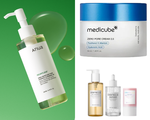 Skincare cover photo collage