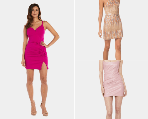 Homecoming Dresses cover photo collage