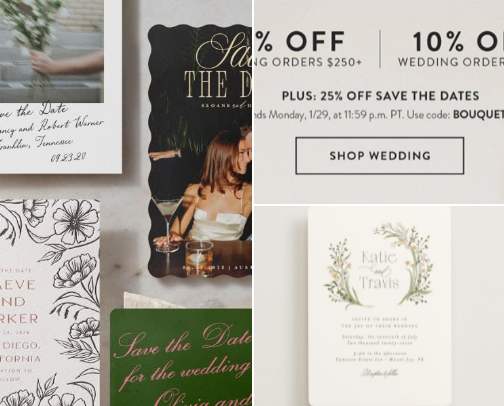 Best wedding accessories cover photo collage