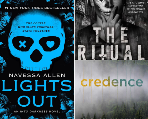 Dark Romance Books cover photo collage