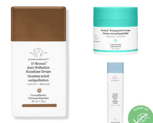 Skin care cover photo collage