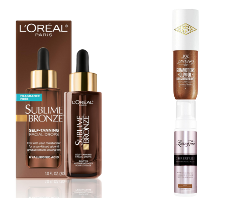 Must haves for my tanning queens cover photo collage
