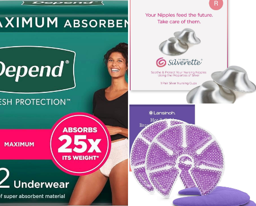 Post partum essentials cover photo collage