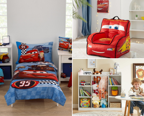 My Son's Car's Room cover photo collage