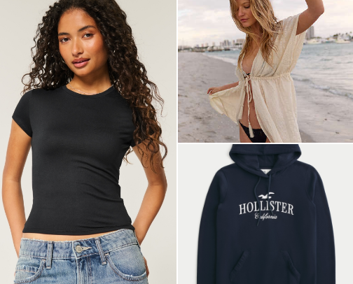 Top Clothing Items cover photo collage