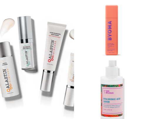 Skincare I Can’t Live Without ✨ cover photo collage