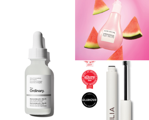 My favorite beauty recs cover photo collage