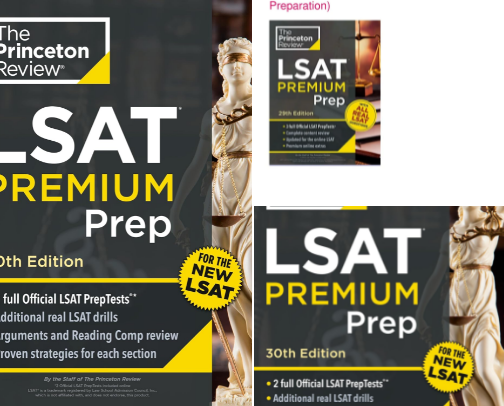 Read Free - Princeton Review LSAT Premium Prep, 30th Edition: 2 Official LSAT PrepTests + Real LSAT Drills + Review for the New Exam (Graduate School Test Preparation) study companions cover photo collage