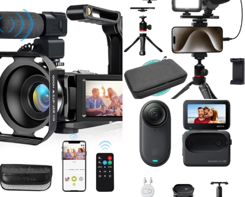📷 Best cameras for content creators - Video, vlogs and reels cover photo collage