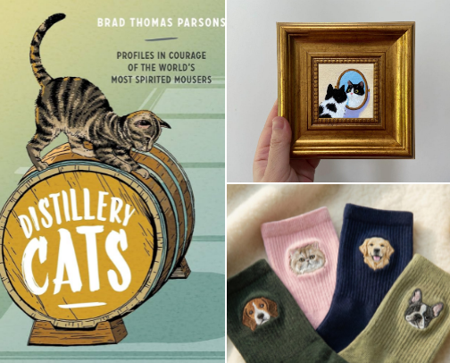 A Cat Lover's Gift Guide cover photo collage