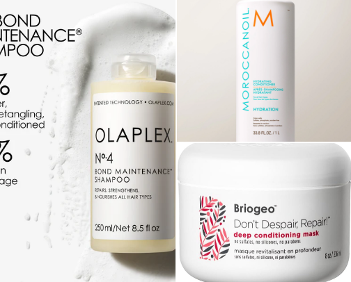 Hydration Routine for Dry Hair cover photo collage