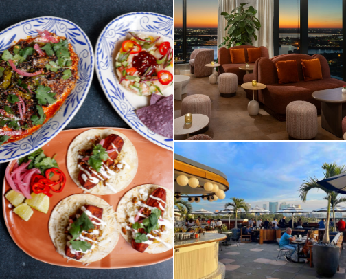 Best Rooftop Restaurants & Bars in Tampa Bay cover photo collage