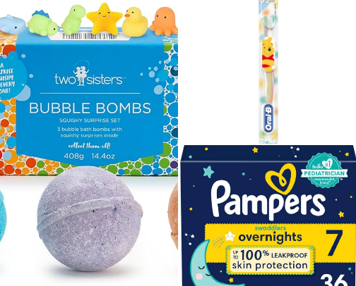 Kids finds from Amazon cover photo collage