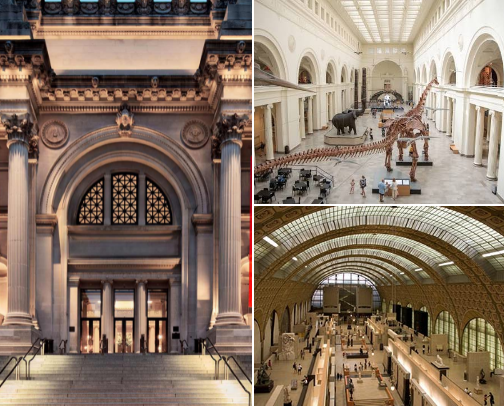 Museums you need to visit before you die. cover photo collage