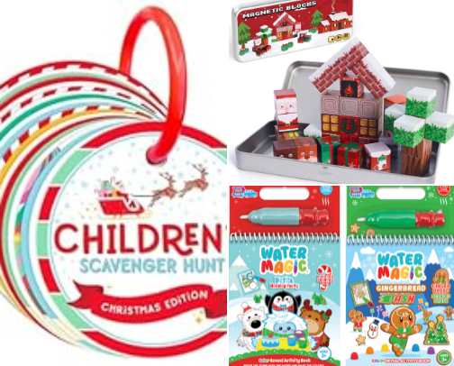 Toddler Stocking Stuffers 🎄 cover photo collage