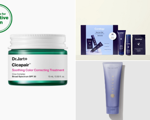 My Personal skincare products cover photo collage