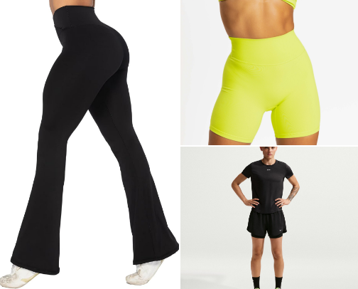 Gym Fits & Accessories cover photo collage